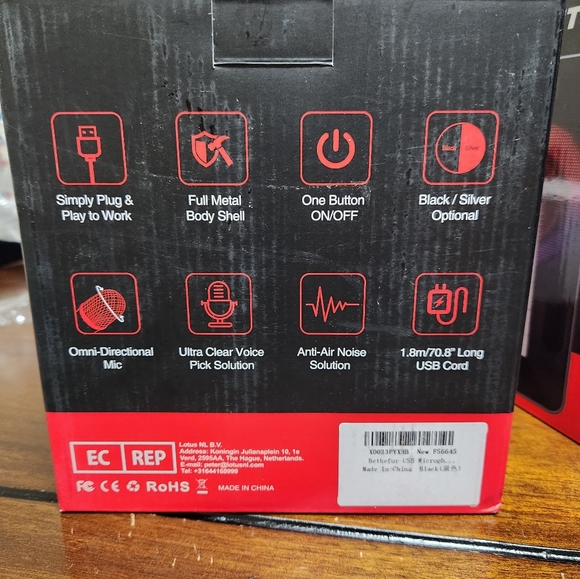 Desk vacuum, PC speakers, Plug and play microphone, blink mini camera - Picture 7 of 9